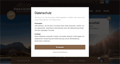 Desktop Screenshot of panoramahotel-oberjoch.de